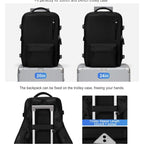 New USB rechargeable large capacity portable travel backpack multifunctional leisure backpack