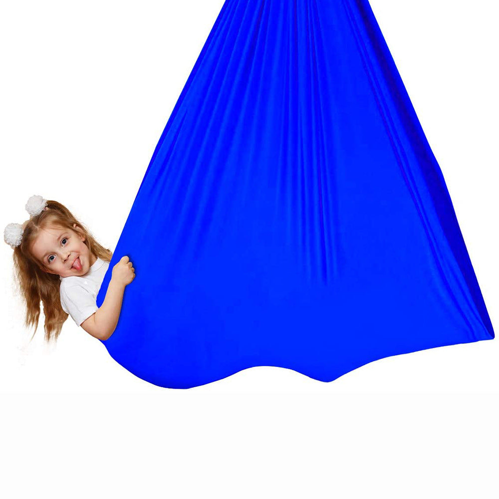 Children's elastic hammock hanging chair indoor and outdoor swing yoga