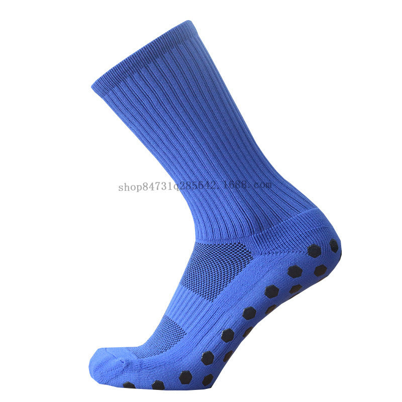 Solid color non-slip socks