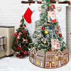 New LED Gingerbread Christmas Tree Collar Decoration