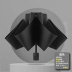 50% fold flat round umbrella for sunny and rainy days Women's sun umbrella sunscreen anti-ultraviolet capsule umbrella folding mini sunshade umbrella