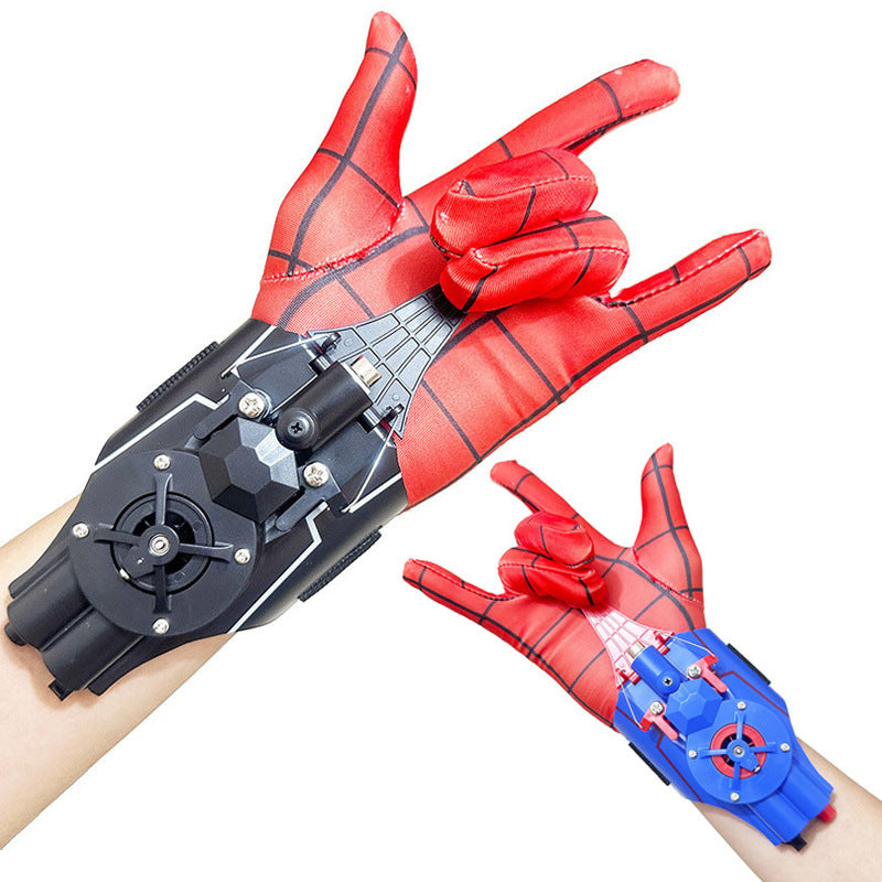 Cross-border Spider Web Spinner Electric Launcher Glove Shooting Web Spinner