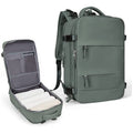 Large capacity travel bag double zipper leisure backpack