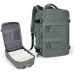 Large capacity travel bag double zipper leisure backpack
