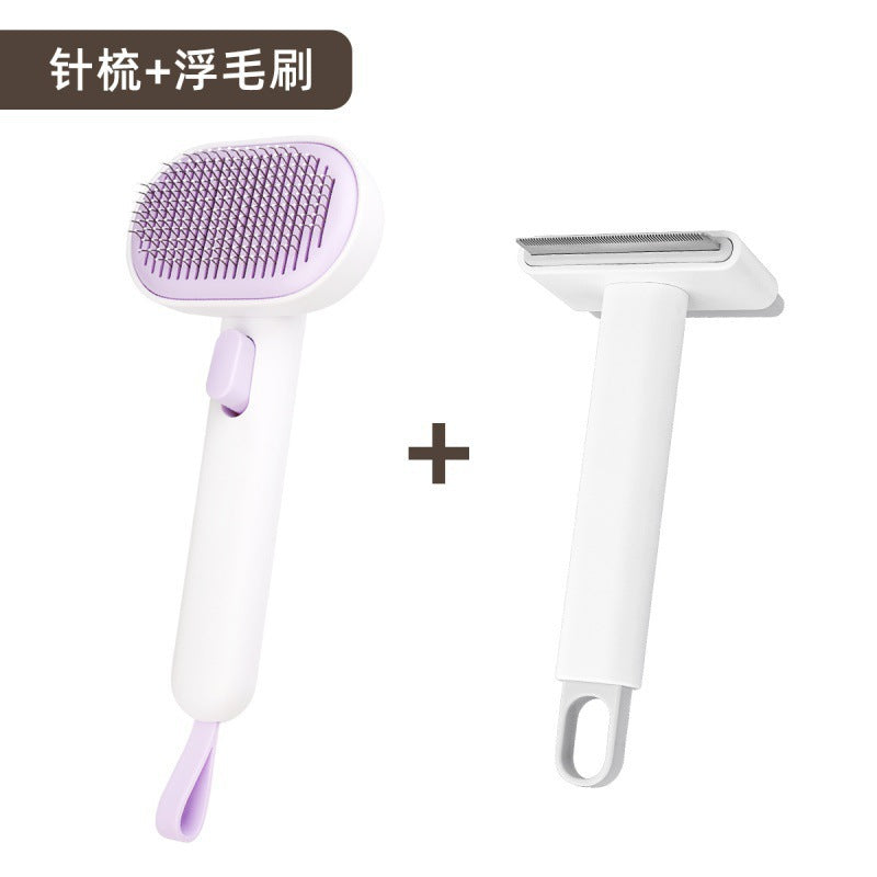 Pet cat and dog hair comb