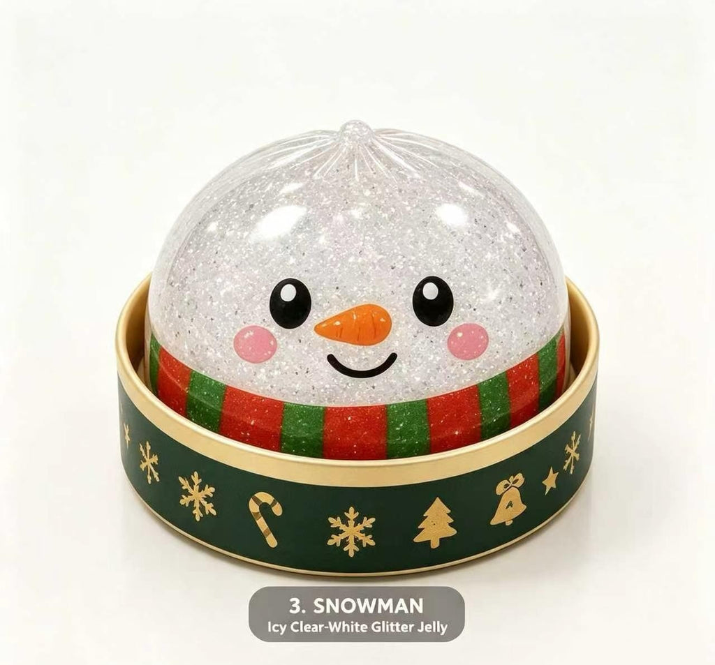 New cross-border Christmas dumpling blind box, stress-relieving and fun decorative item, realistic steamed bun.